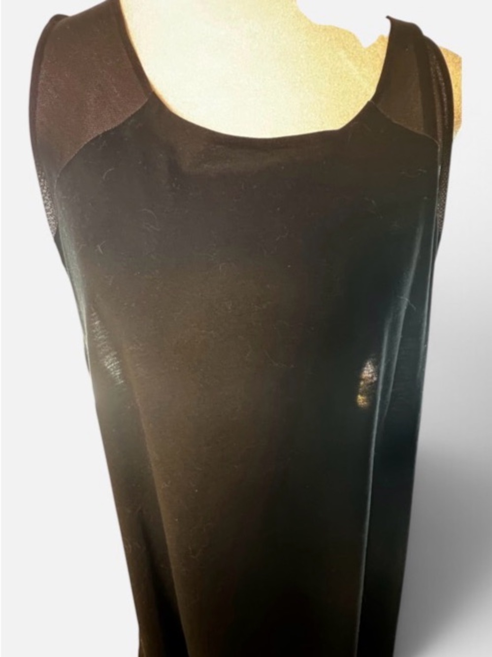 Nike Women's Black One-Piece tank top. Dri-fit. Size 2X